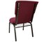 Flash Furniture Advantage Maroon Discount Church Chair, 21" Wide EPCHT-104 - alternate 2